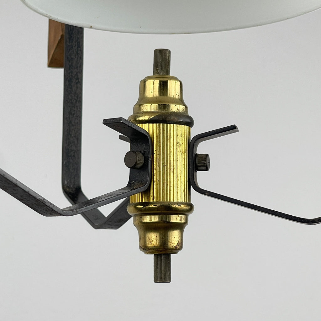 Vintage pendant lamp by Stilnovo Italy 1950s Mid-century italian lighting