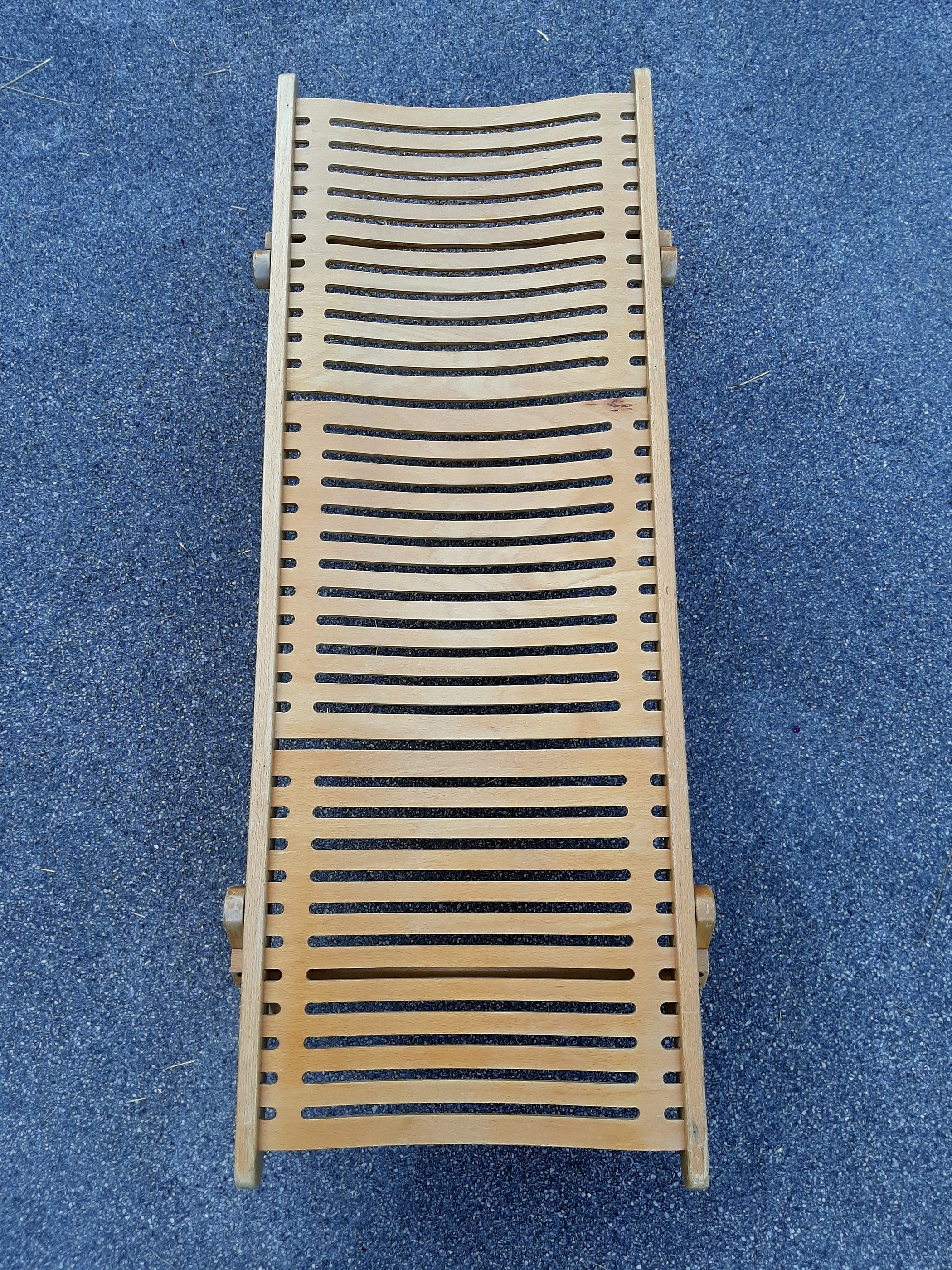 Vintage Rex Kralj Wood Daybed: Scandinavian Style Kids Bed