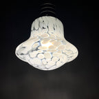 Carlo Nason Murano Glass Pendant Lamp: Mid-Century Modern Mazzega Lighting