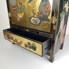 Mid-Century Italian Cabinet, Style Chinoiserie, 1950s
