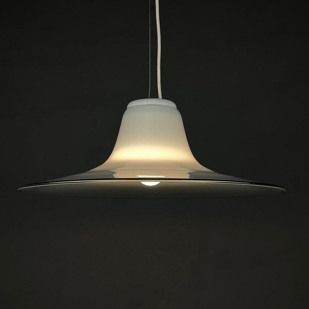 Murano Glass Lamp: Cinea by Giusto Toso for Leucos, 1970s Italian Lighting