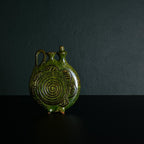 Vintage ceramic bottle by Velimir Dordevic, Serbia, 1970s