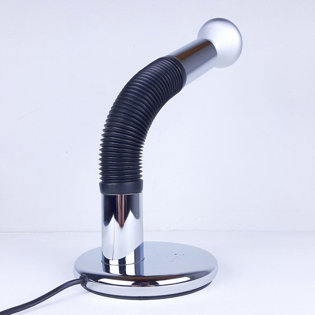 Mid-Century Elbow Desk Lamp: E. Bellini for Targetti Sankey, Italy 1970s