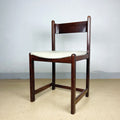 Mid-century dining desk chair Italy 1960s Vintage office chair