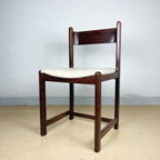 Mid-century dining desk chair Italy 1960s Vintage office chair