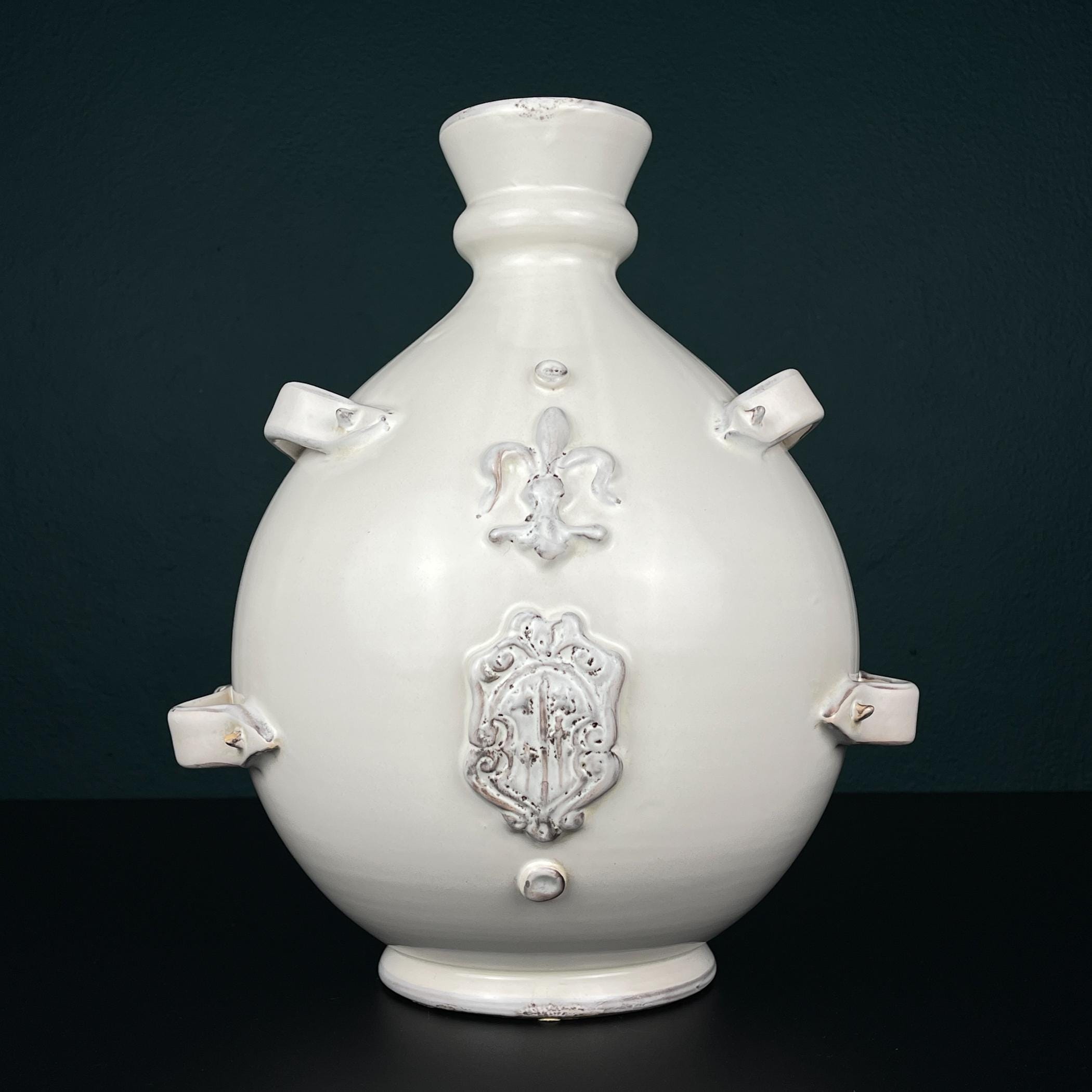 Large ceramic vase by Gianfranco Ballerini, Italy 1990s, Vintage home decor