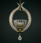 Murano chandelier by Ercole Barovier Barovier & Toso, Italy 1930s