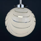 Murano Glass Pendant Lamp, Italy 1960s, Mid-century modern, Retro lighting