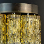 Original vintage wall lamp Tronchi by Venini, Italy 1960s