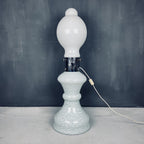 Vintage Murano Glass Floor Lamp: BIRILLO by Carlo Nason, 1960s Italian Design