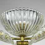 Murano chandelier by Ercole Barovier Barovier & Toso, Italy 1930s