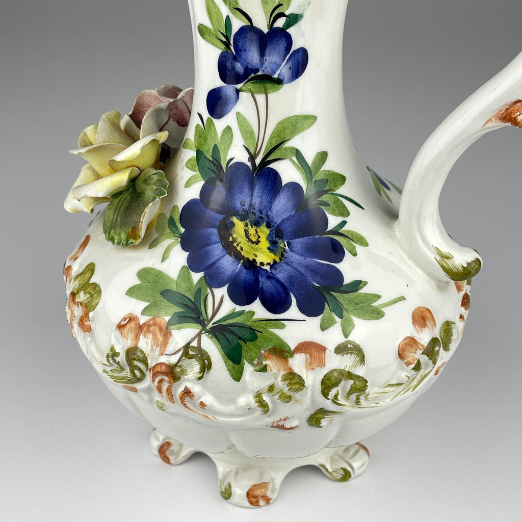 Original classic Ceramic Pitcher, Mid 20th Century, Italian home decor