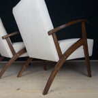 Mid-century armchair, Yugoslavia 1970s, Set of 2, vintage home furniture