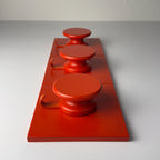 Mid-century wall hangers Space Age, Italy, 1980s, Set of 3