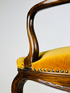 Vintage dining chair with arms, Italy 1950s