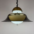 Vintage pendant lamp by Sijaj Hrastnik, style KD14 Sergio Asti for Kartell, Yugoslavia 1960s