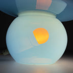 Murano Glass Table Lamp Mushroom, Italy 1970s