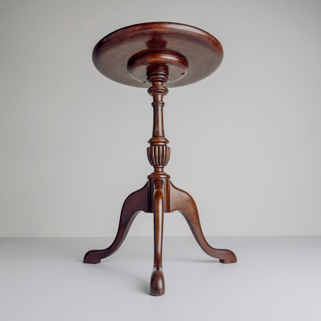 Antique Mahogany Wine Table, England 1900s