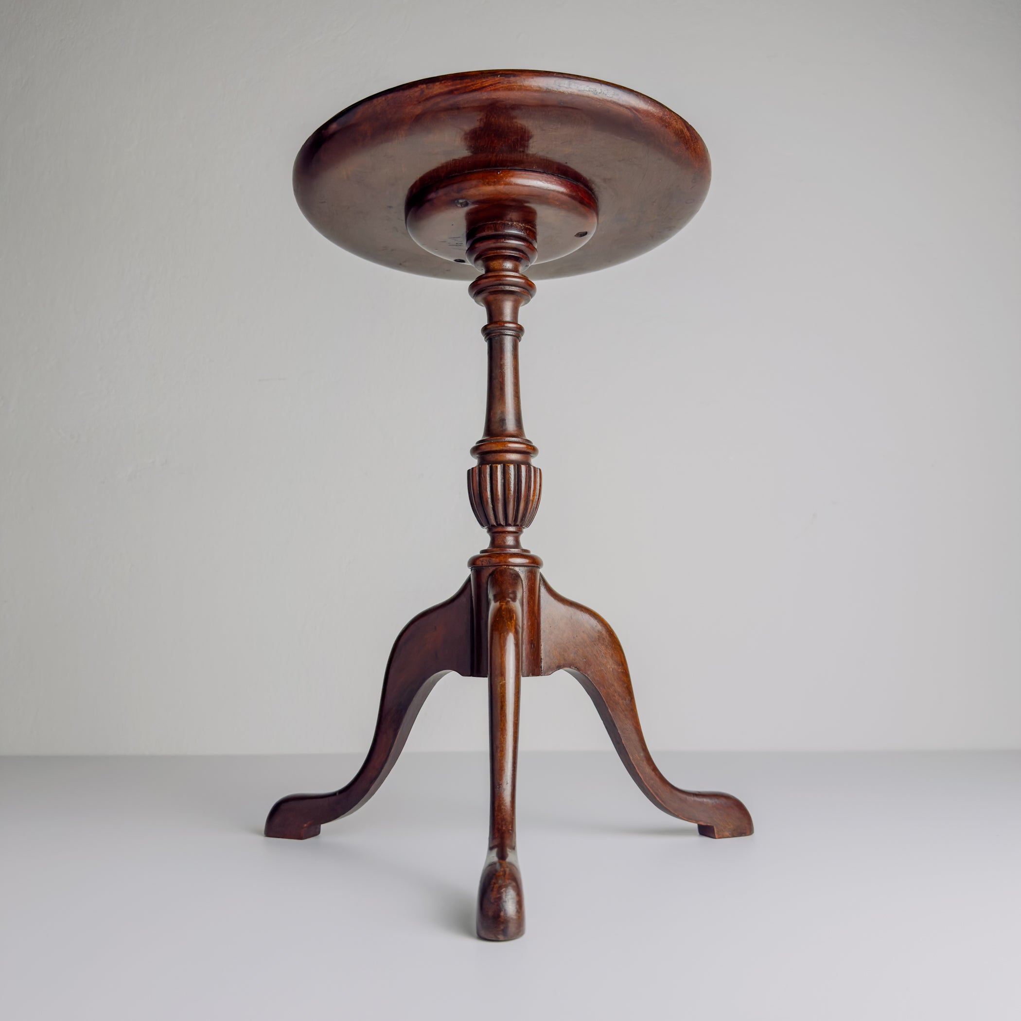 Antique Mahogany Wine Table, England 1900s