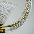 Vintage Murano chandelier by Barovier & Toso, Italy 1930s