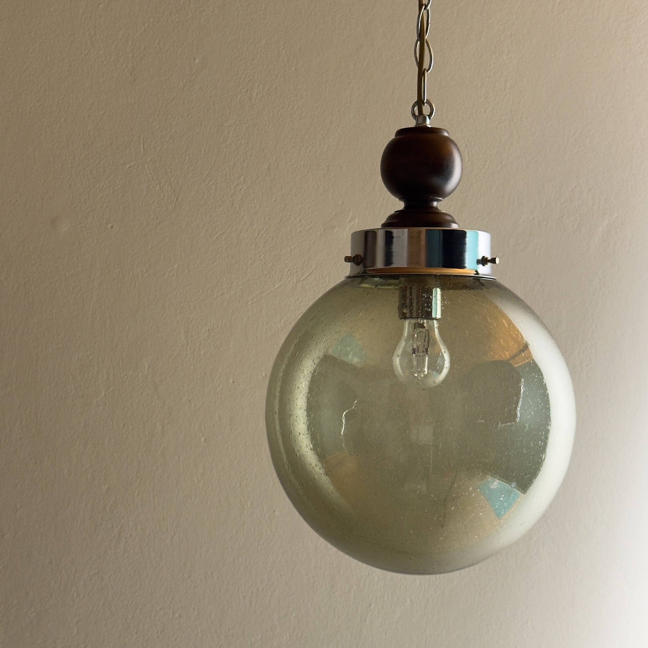 Vintage Murano glass pendant lamp, Italy 1960s