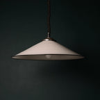 Vintage Swirl Murano Glass Pendant Lamp, Italy 1970s