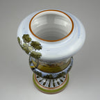 Vintage vase with lid by Lorenzo Di Stefano, Italy, late 20th Century