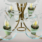Vintage chandelier by Pietro Chiesa for Fontana Arte, Italy 1930s
