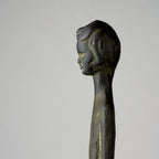 Vintage Bronze Sculpture Ombra della Sera, Italy 1950-70s