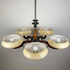 Art Deco Large Chandelier, Italy 1950s