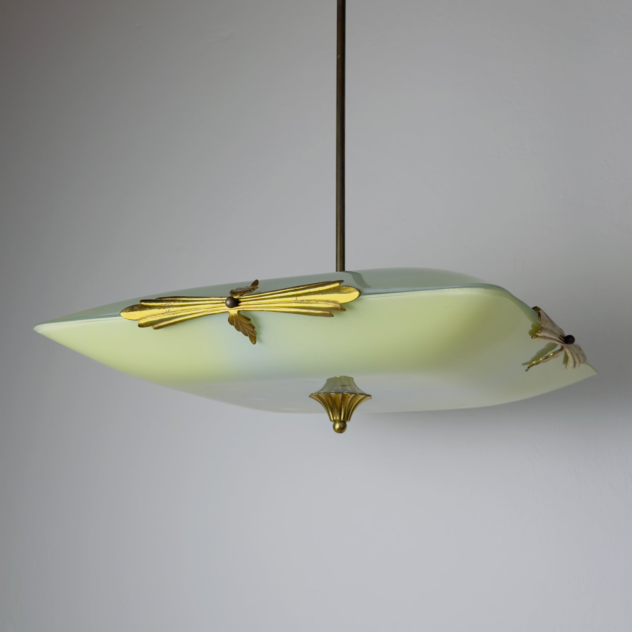 Art Deco Vintage Chandelier, Italy 1930s