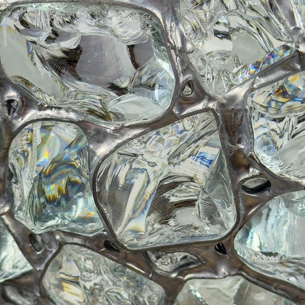 Antique chandelier on chains in Art Nouveau style, Austria, early 20th century