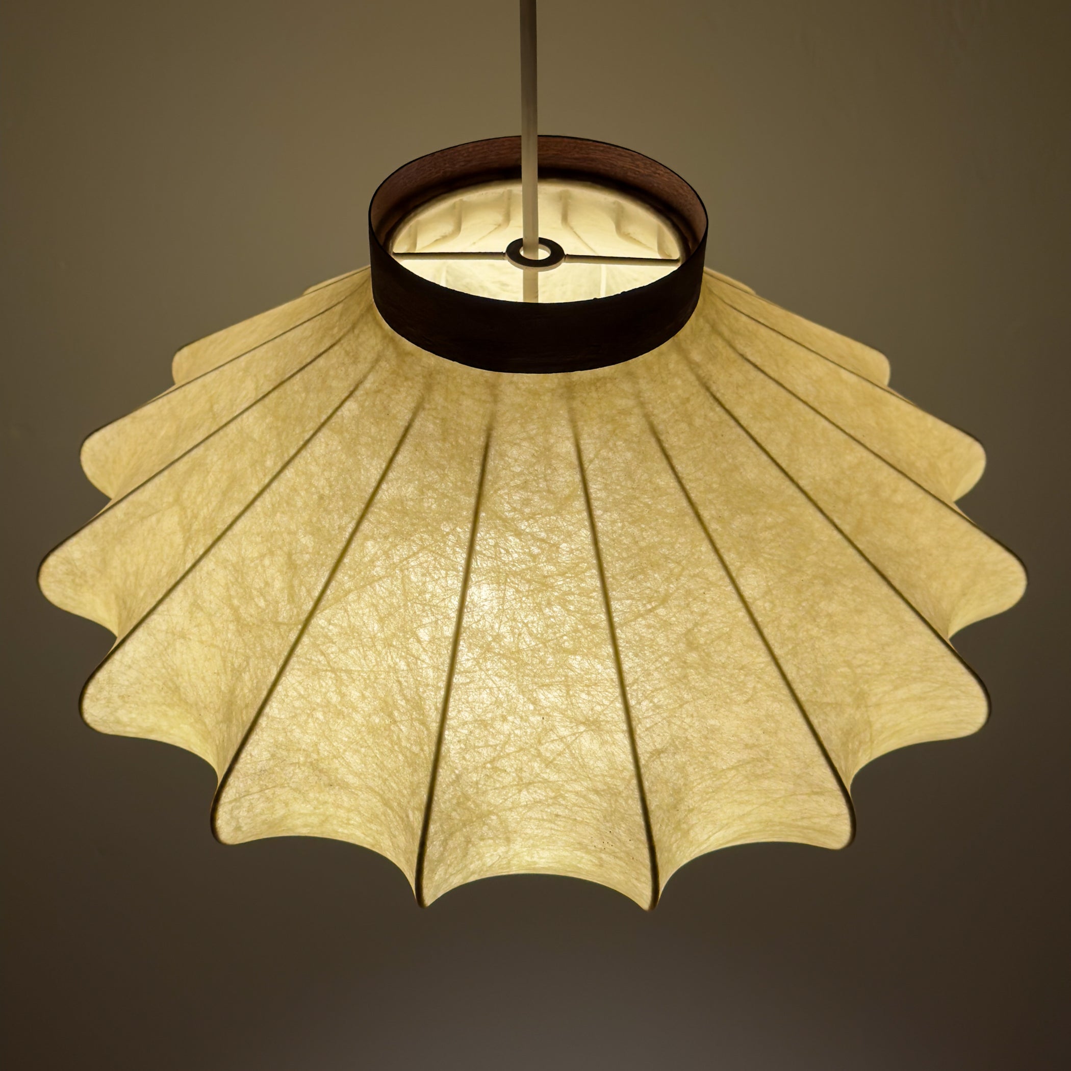 Mid-century cocoon pendant lamp, Achille Castiglioni, Italy 1960s
