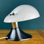Table lamp Cobra by Harvey Guzzini Italy 1960s Mid-century modern Italian lighting