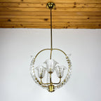Murano chandelier by Ercole Barovier Barovier & Toso, Italy 1930s
