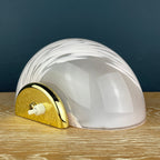 Vintage pink murano wall lamp Italy 1970s MCM murano sconce