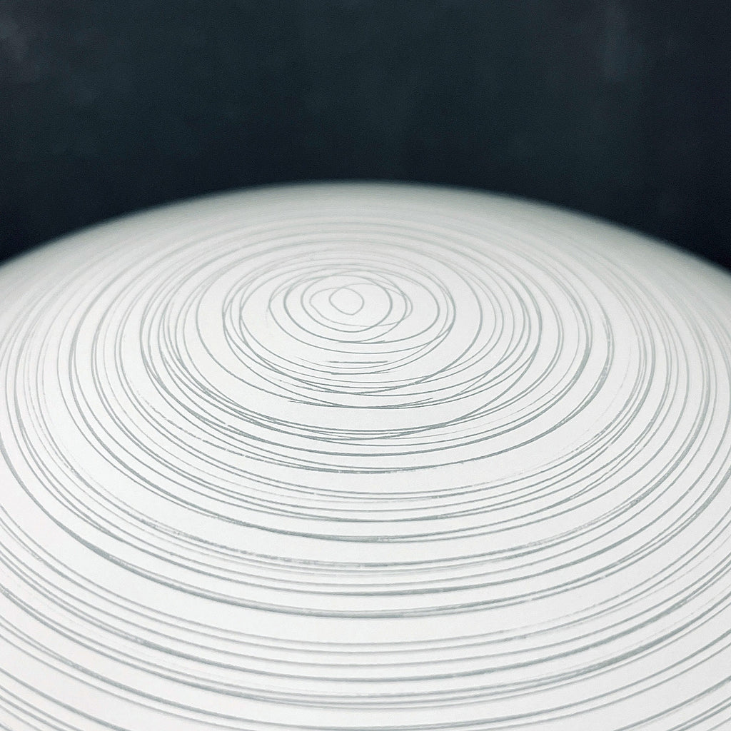 Mid-century white glass ceiling lamp Italy 1970s Retro home decor