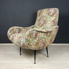 Mid-century modern armchair Lady by Marco Zanuso Italy 1960s Vintage italian modern lounge chair