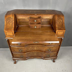 Vintage dresser commode secretaire bureau Italy 1960s furniture antique style chest of drawers