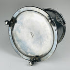 Original Antique silver plated biscuit box by James Deakin & Sons, Sheffield, England, 1890s
