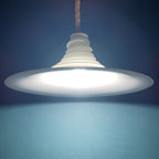 Mid-century murano pendant lamp Italy 1970s Space age Retro lighting