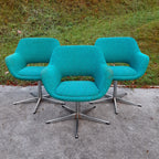 Vintage Mid-Century Modern Swivel Chair: Stol Kamnik, Yugoslavia
