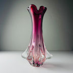 Vintage Murano vase Chambord by Fratelli Toso, Italy 1960s