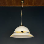Vintage murano pendant lamp Italy 1970s Mid-century design