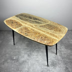 Mid-century coffee table Italy 1950s Art deco Vintage Italian Modern