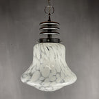 Carlo Nason Murano Glass Pendant Lamp: Mid-Century Modern Mazzega Lighting