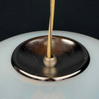 Murano pendant lamp Egg by Leucos, Italy 1960s Mid-century italian modern lighting