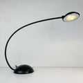 Retro black desk lamp by C. Zaffaroni, Turate (Como), Italy 1980s, retro home office