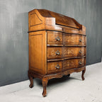 Vintage dresser commode secretaire bureau Italy 1960s furniture antique style chest of drawers