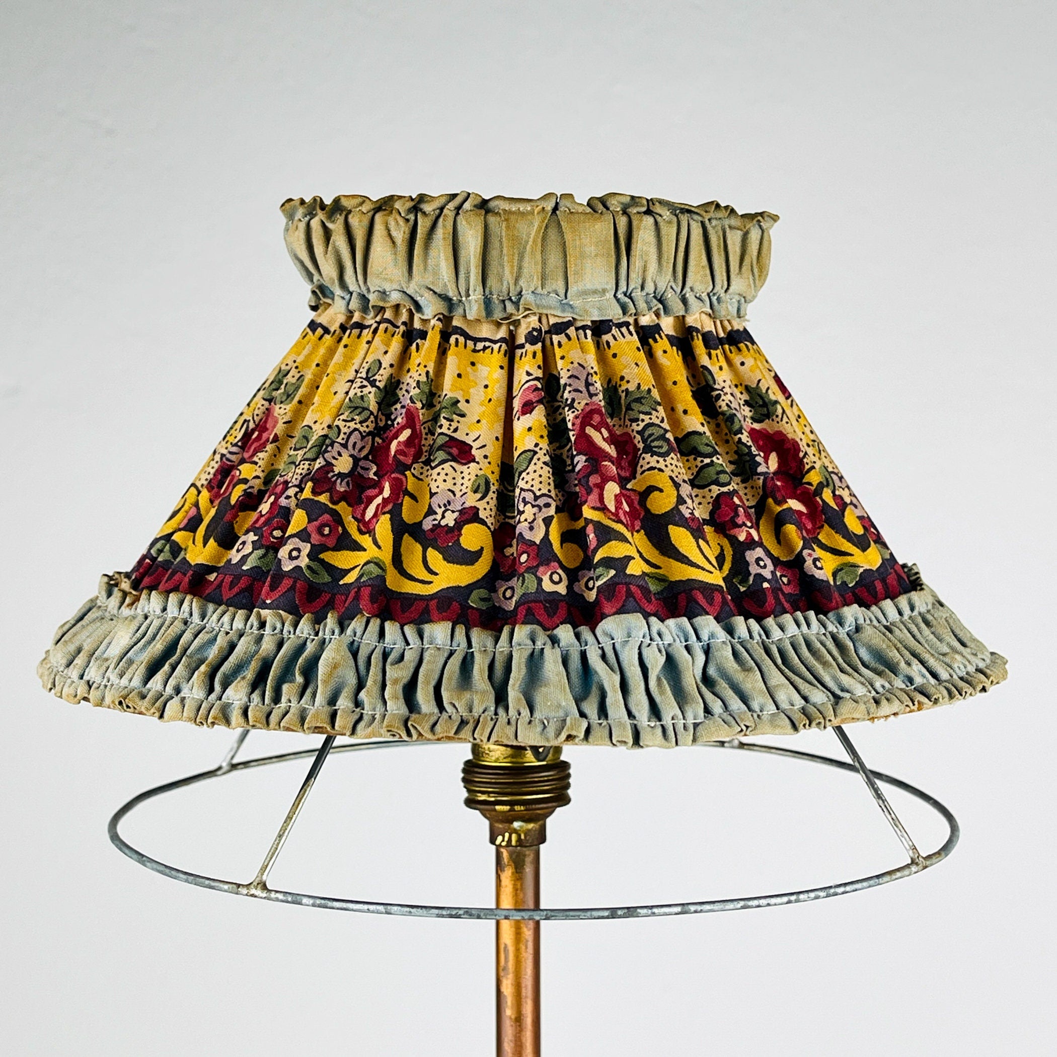 Antique table lamp, Italy, 1930s, Vintage home decor